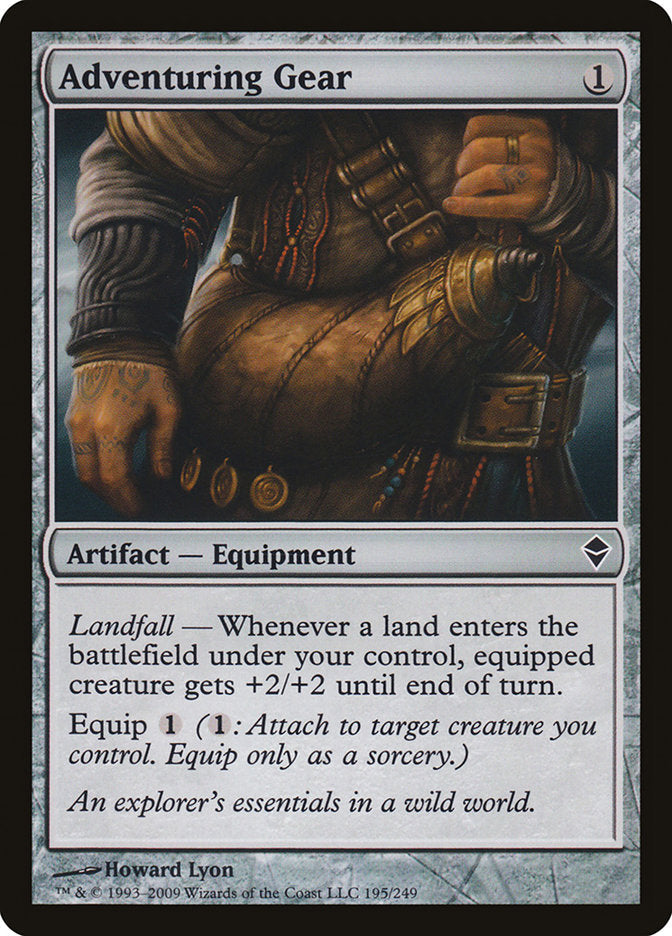 Adventuring Gear [Zendikar] Foil