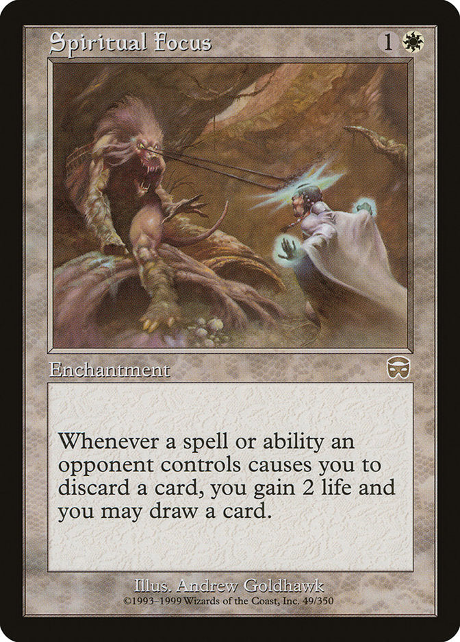 Spiritual Focus [Mercadian Masques] Foil
