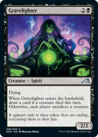 Gravelighter [Kamigawa: Neon Dynasty] Foil