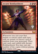 Arcane Bombardment (Promo Pack) [Streets of New Capenna Promos] Foil