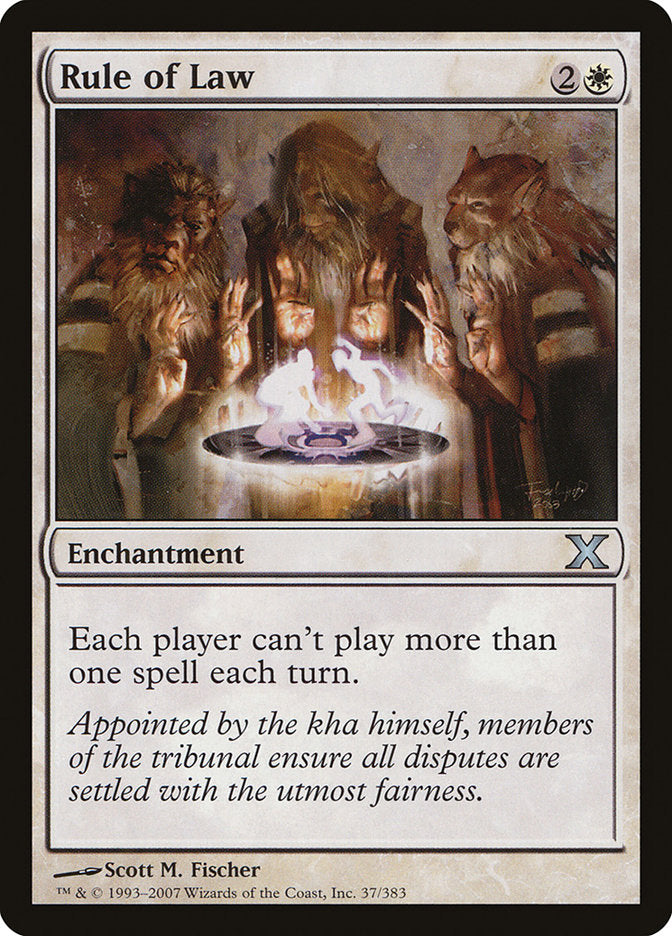 Rule of Law [Tenth Edition] Foil
