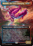 Muddle, the Ever-Changing (Borderless) [Secrets of Strixhaven Commander] Foil