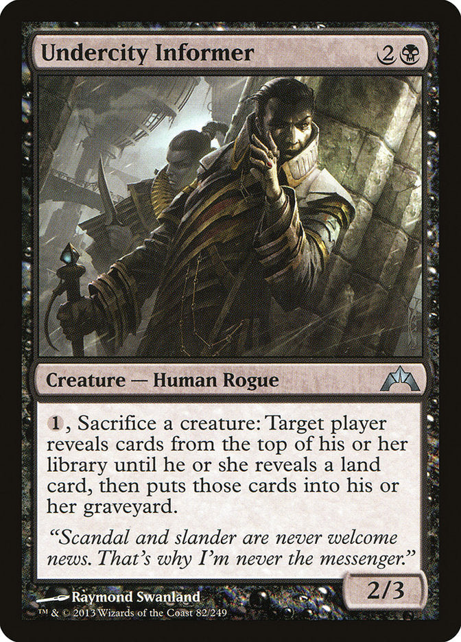 Undercity Informer [Gatecrash] Foil