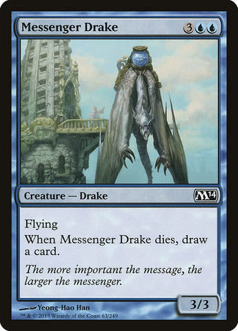 Messenger Drake [Magic 2014] Foil