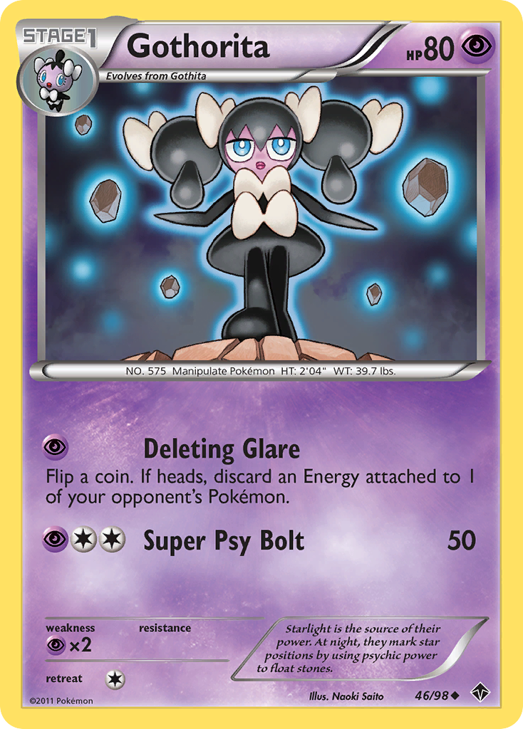 Gothorita (46/98) [Black & White: Emerging Powers] Reverse Holofoil