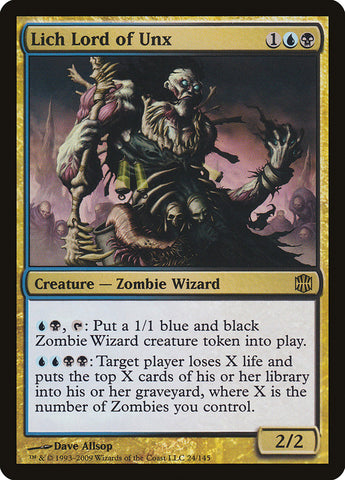 Lich Lord of Unx [Alara Reborn] Foil