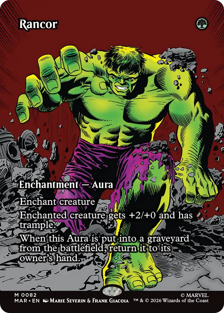 Rancor (Borderless) [Marvel Universe: Eternal-Legal] Foil