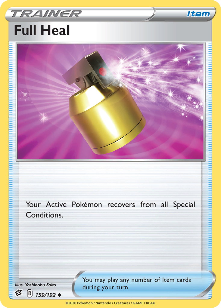 Full Heal (159/192) [Sword & Shield: Rebel Clash] Reverse Holofoil