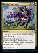 Closing Statement [Strixhaven: School of Mages] Foil