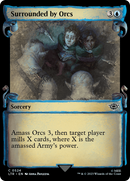 Surrounded by Orcs [The Lord of the Rings: Tales of Middle-Earth Showcase Scrolls] Foil