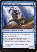 Cunning Geysermage [Zendikar Rising] Foil