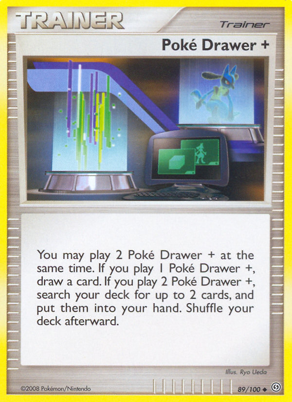 Poke Drawer + (89/100) [Diamond & Pearl: Stormfront] Reverse Holofoil