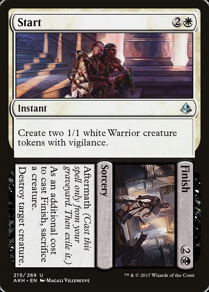 Start // Finish [Amonkhet] Foil