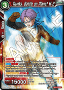 Trunks, Battle on Planet M-2 (BT17-013) [Ultimate Squad] Parallel Foil