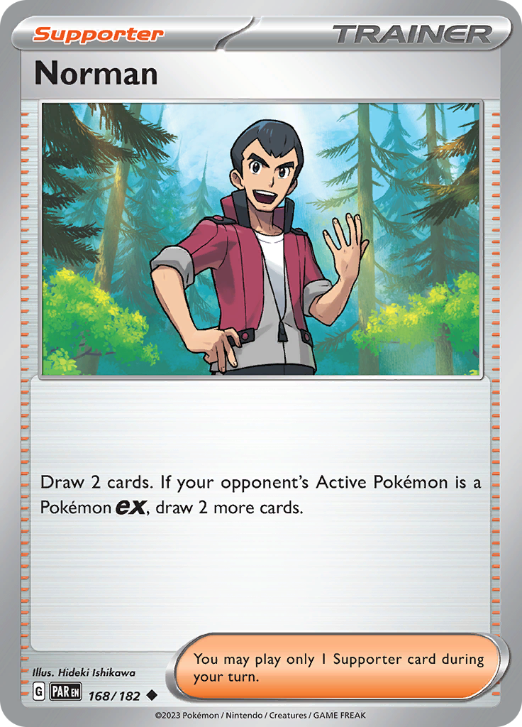 Norman (168/182) [Scarlet & Violet: Paradox Rift] Reverse Holofoil