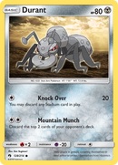 Durant (128/214) [Sun & Moon: Lost Thunder] Reverse Holofoil
