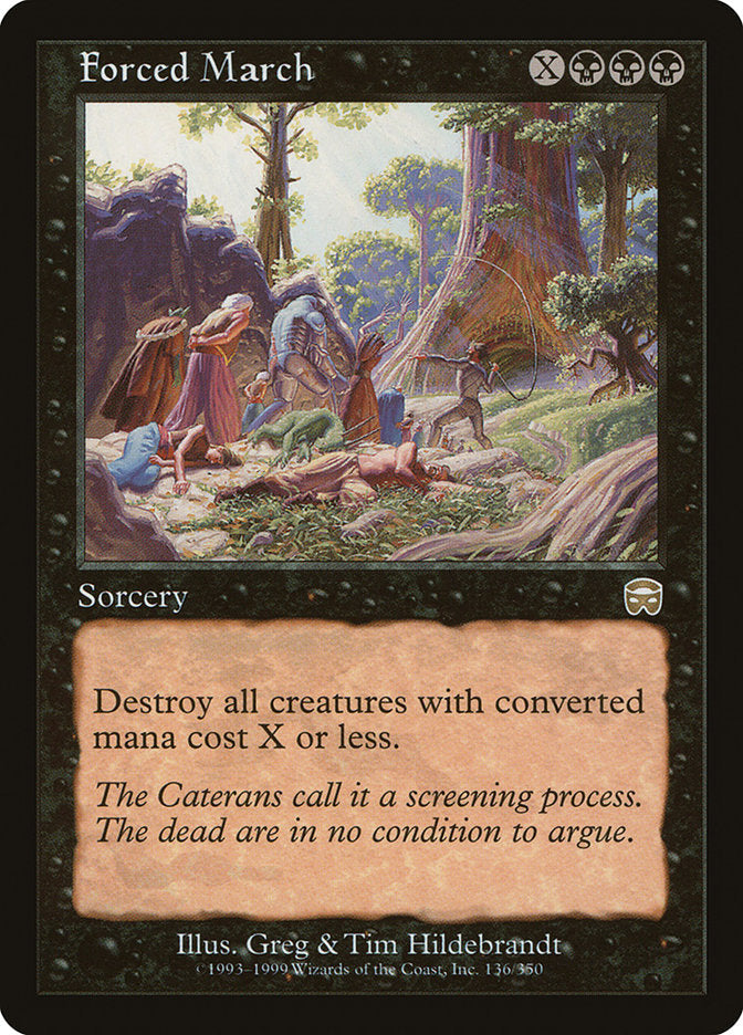 Forced March [Mercadian Masques] Foil