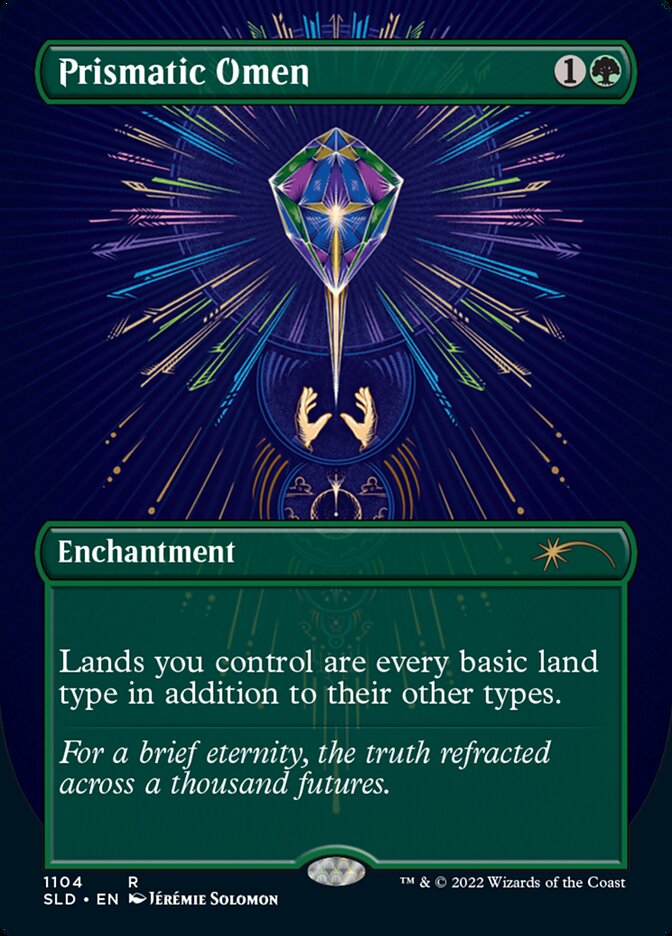 Prismatic Omen (Borderless) [Secret Lair Drop Series] Foil