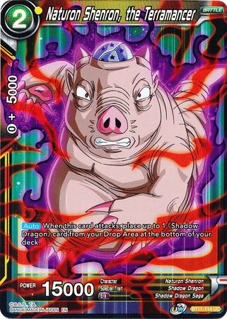 Naturon Shenron, the Terramancer (BT11-114) [Vermilion Bloodline 2nd Edition] Parallel Foil