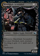 Baneblade Scoundrel // Baneclaw Marauder (Showcase Equinox) [Innistrad: Midnight Hunt] Foil
