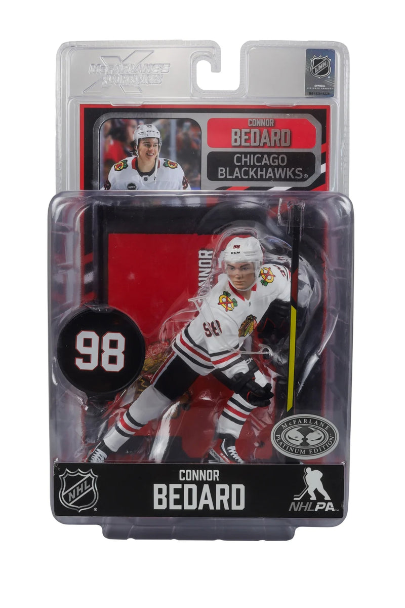 MCFARLANE NHL CONNOR BEDARD - CHICAGO BLACKHAWKS (VARIANT)