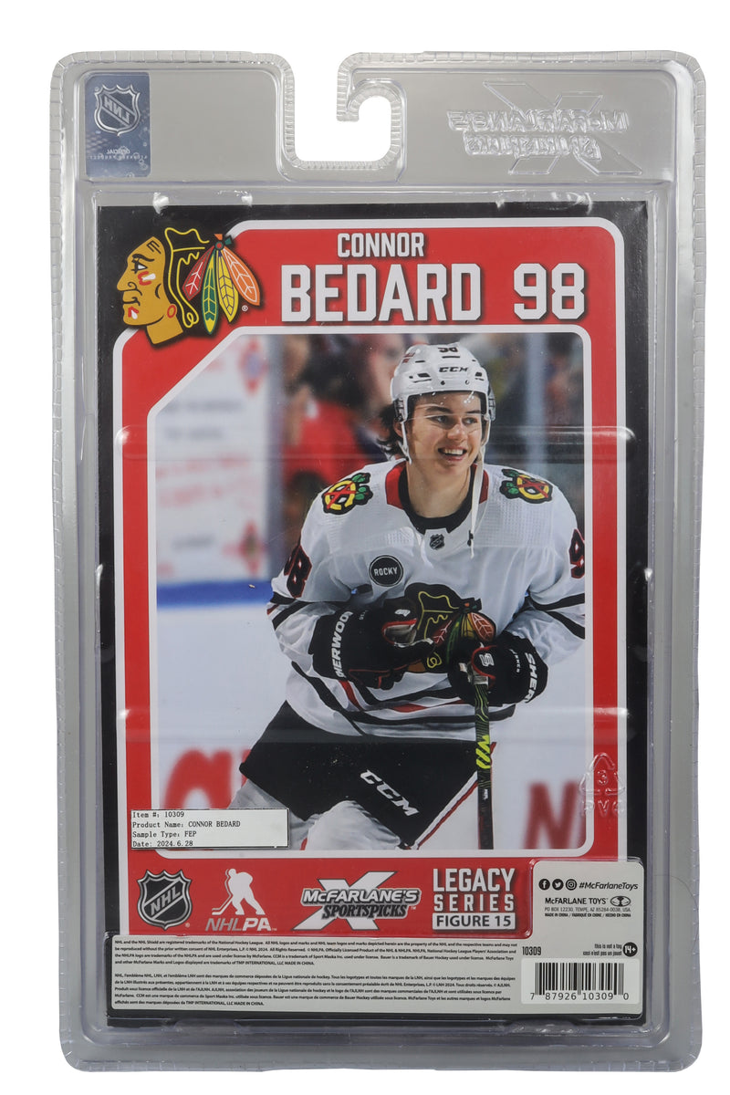 MCFARLANE NHL CONNOR BEDARD - CHICAGO BLACKHAWKS