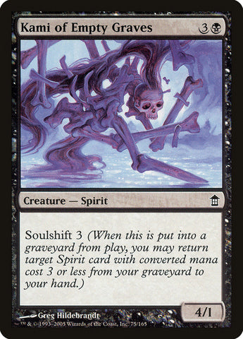 Kami of Empty Graves [Saviors of Kamigawa] Foil