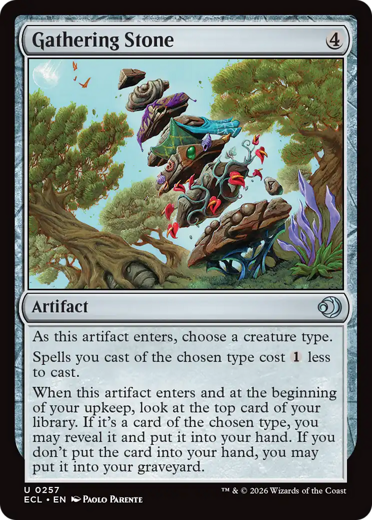 Gathering Stone [Lorwyn Eclipsed] Foil