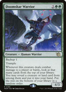 Doomskar Warrior (Promo Pack) [March of the Machine Promos] Foil
