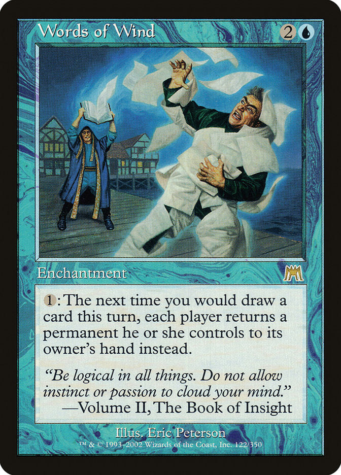 Words of Wind [Onslaught] Foil