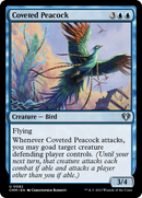 Coveted Peacock [Commander Masters] Foil