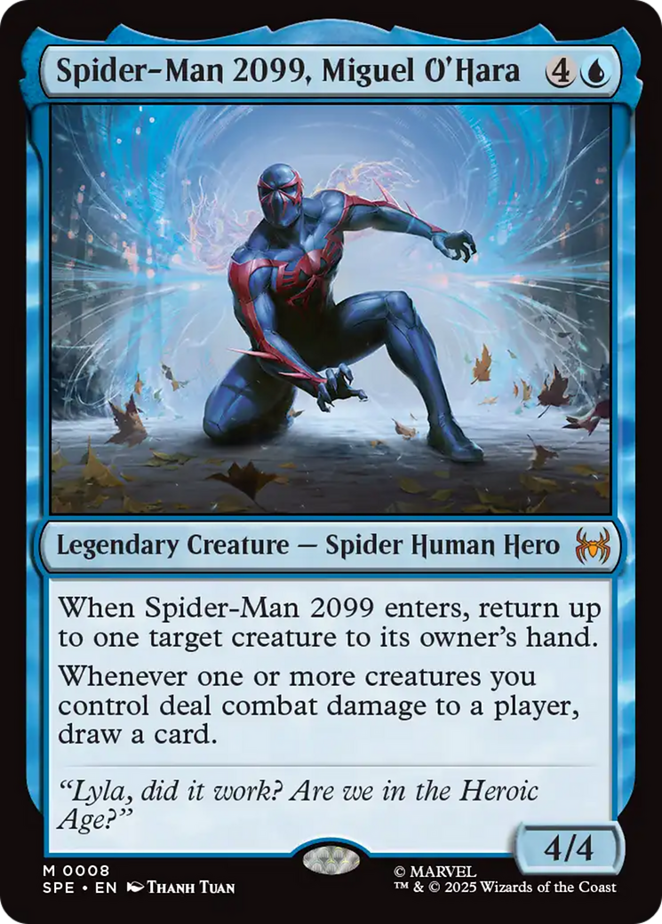 Spider-Man 2099, Miguel O'Hara [Marvel's Spider-Man: Eternal-Legal] Foil