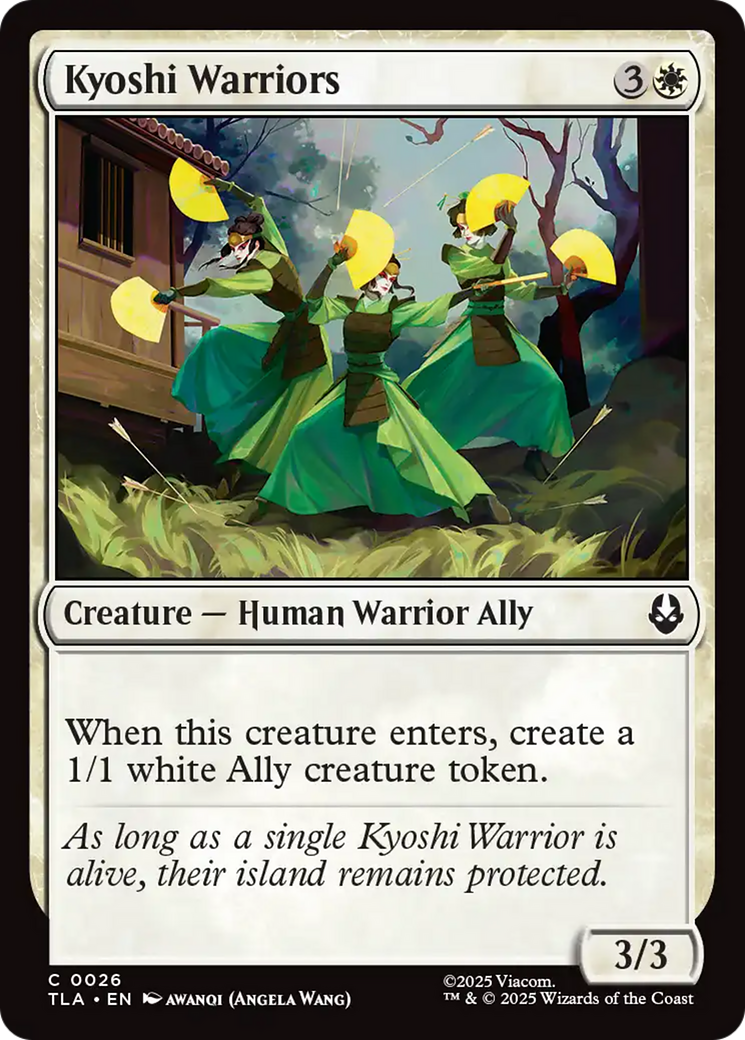 Kyoshi Warriors [Avatar: The Last Airbender] Foil