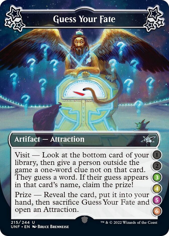 Guess Your Fate (3-4-5-6) [Unfinity] Foil