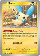 Minun (061/182) [Scarlet & Violet: Paradox Rift] Reverse Holofoil