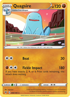 Quagsire (084/185) [Sword & Shield: Vivid Voltage] Reverse Holofoil