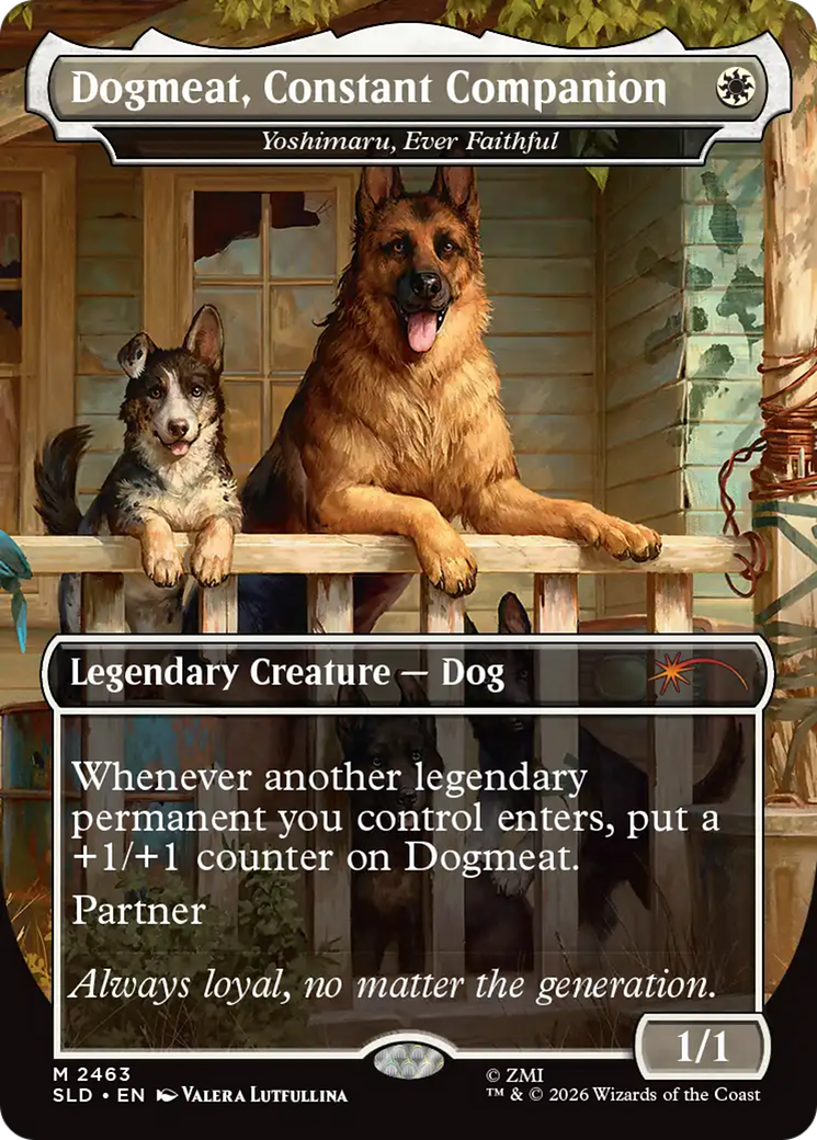 Dogmeat, Constant Companion - Yoshimaru, Ever Faithful [Secret Lair Drop Series] Foil