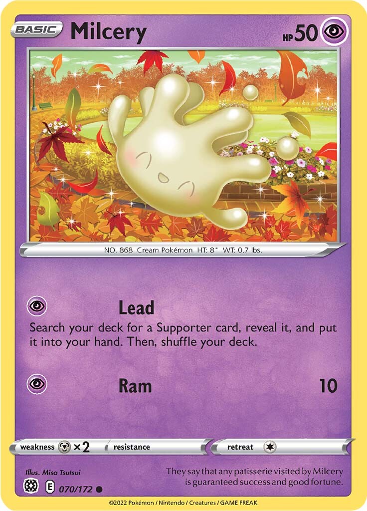 Milcery (070/172) [Sword & Shield: Brilliant Stars] Reverse Holofoil