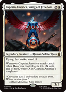 Captain America, Wings of Freedom [Marvel Super Heroes] Foil