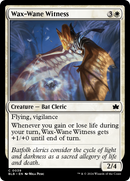 Wax-Wane Witness [Bloomburrow] Foil