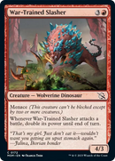 War-Trained Slasher [March of the Machine] Foil