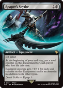 Reaper's Scythe (Extended Art) [FINAL FANTASY Commander] Foil