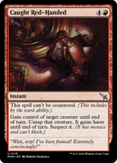 Caught Red-Handed [Murders at Karlov Manor] Foil