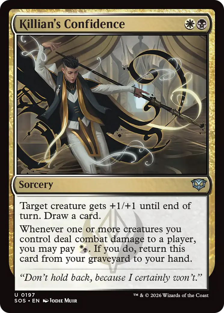Killian's Confidence [Secrets of Strixhaven] Foil