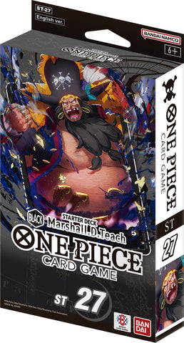 One Piece Card Game - Starter Deck - ST27 Black Marshall D. Teach