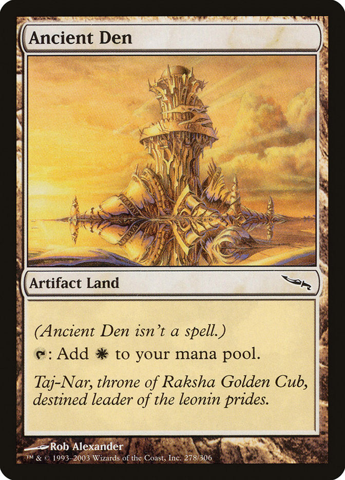 Ancient Den [Mirrodin] Foil