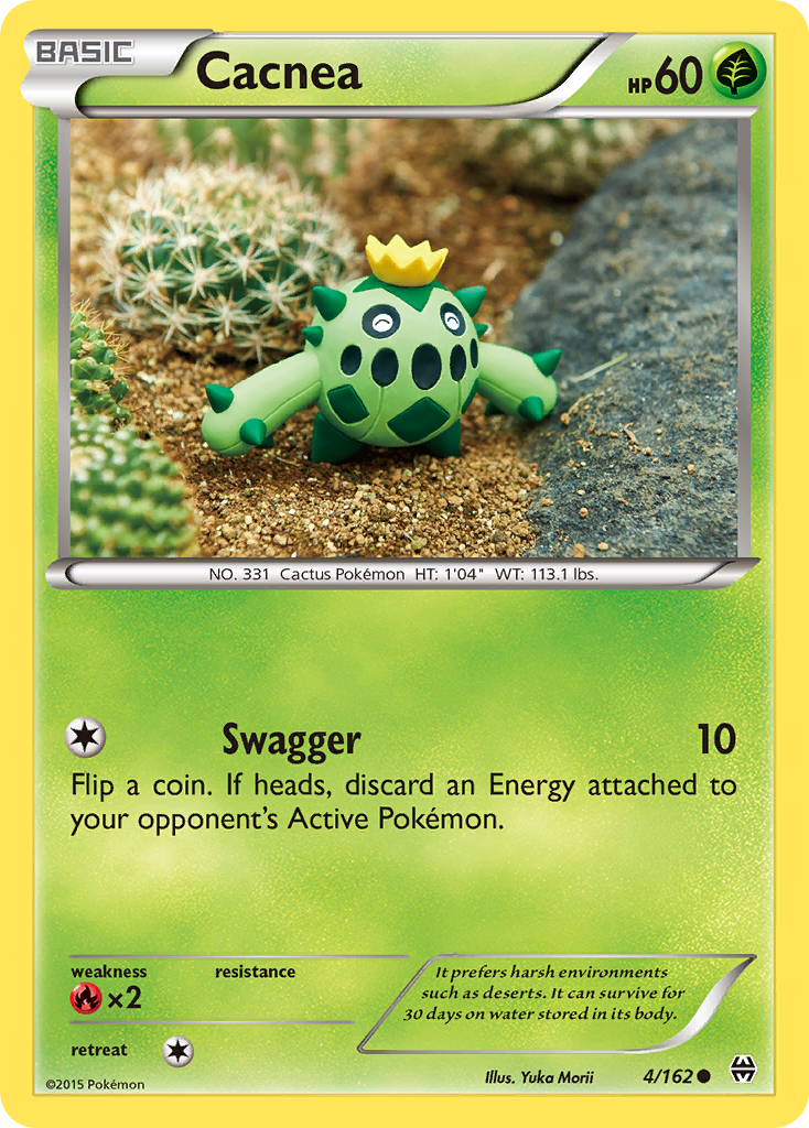 Cacnea (4/162) [XY: BREAKthrough] Reverse Holofoil