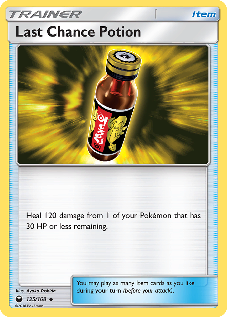Last Chance Potion (135/168) [Sun & Moon: Celestial Storm] Reverse Holofoil