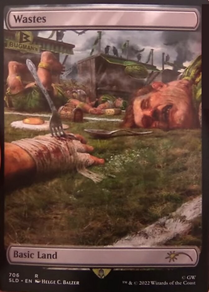 Wastes (706) (Extended Art) [Secret Lair Drop Promos] Foil