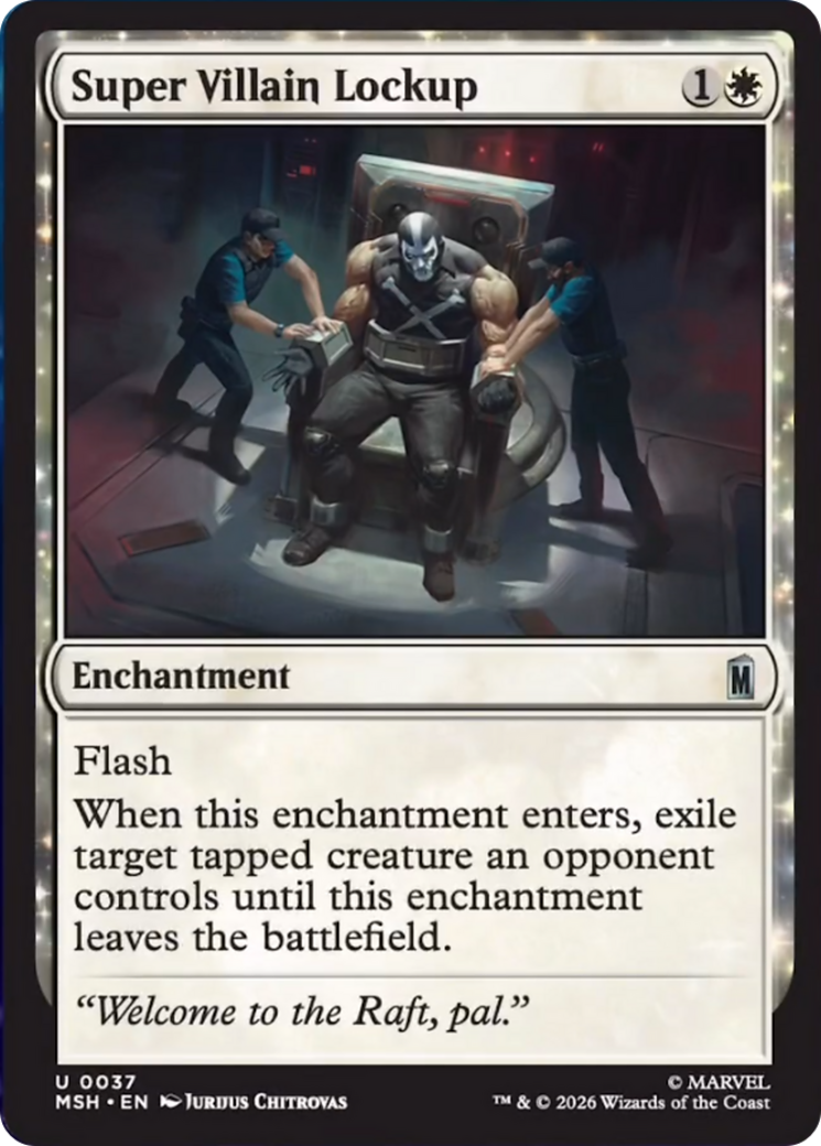 Super Villain Lockup [Marvel Super Heroes] Foil